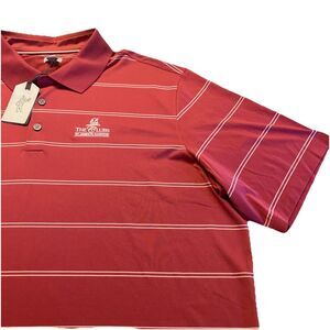 Ashworth Golf Polo Shirt 2XL Rose Pink Short Sleeve Mens The Clubs St.‎ James